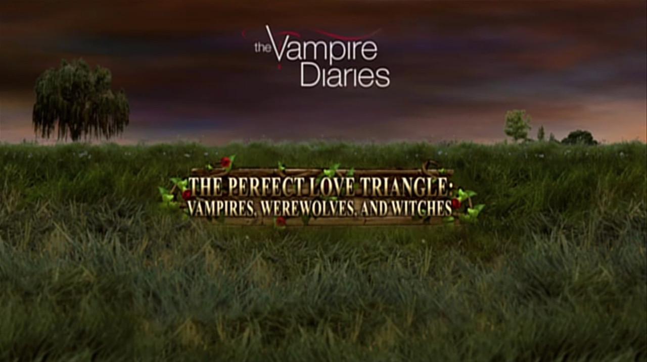 The Perfect Love Triangle: Vampires Werewolves and Witches