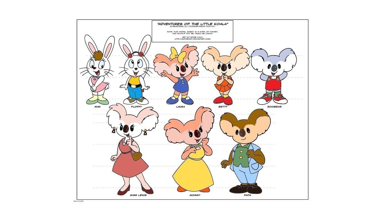 Adventures of the Little Koala backdrop