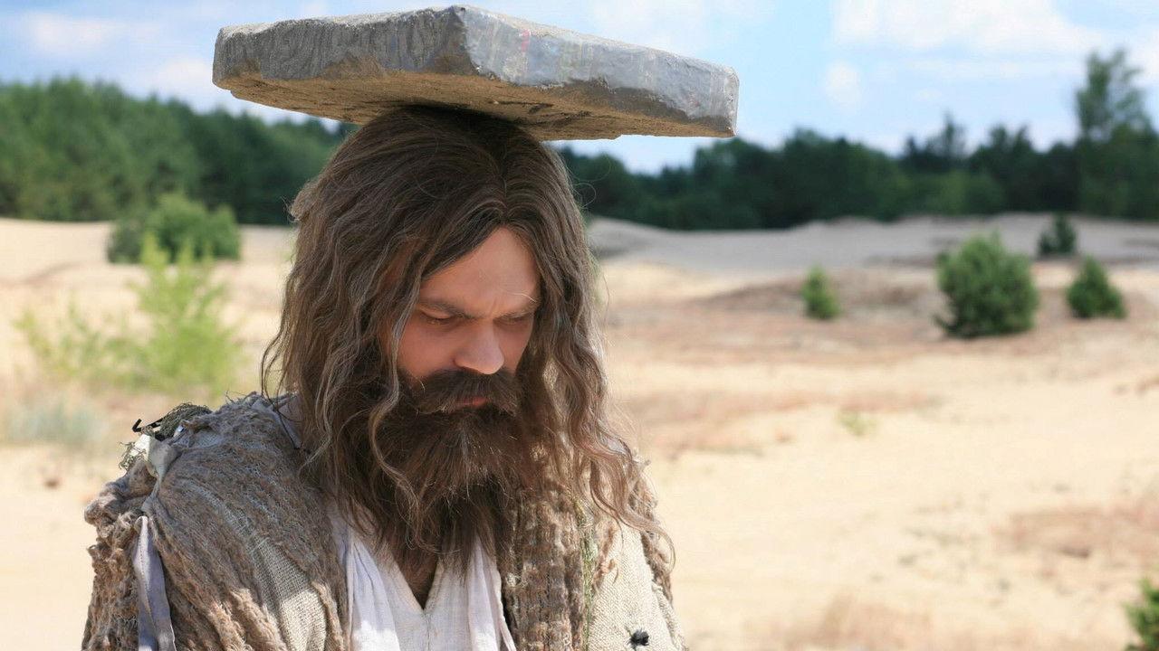 Mojżesz vs Bóg backdrop