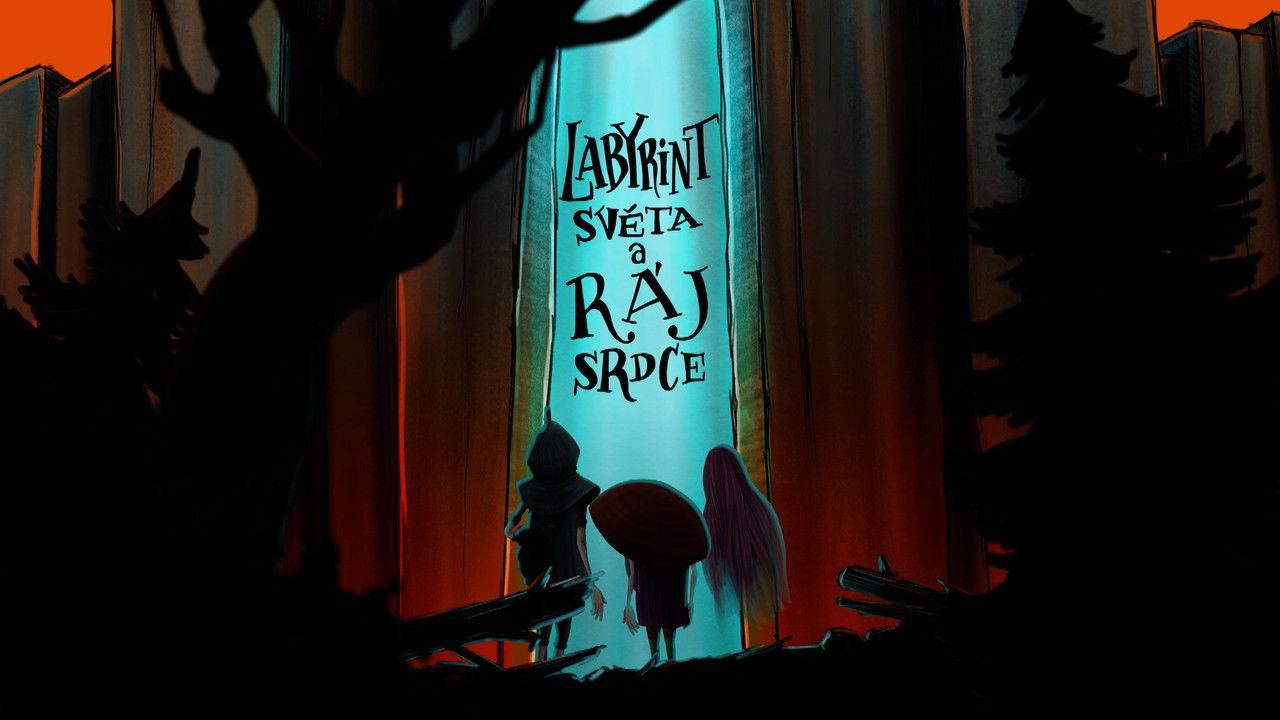 Labyrint světa a ráj srdce backdrop