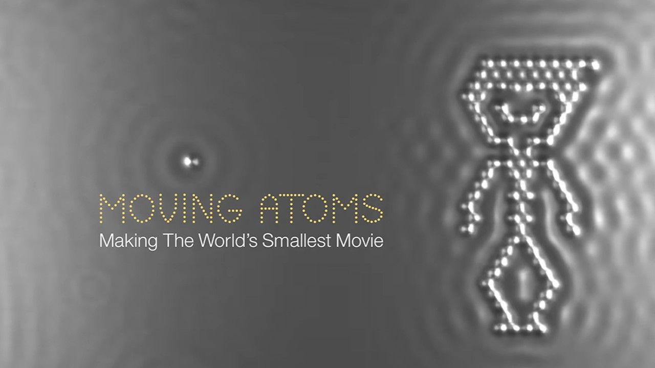 Moving Atoms: Making The World's Smallest Movie backdrop
