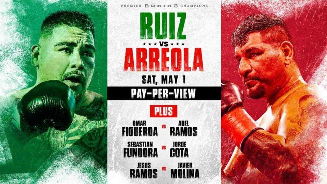 Andy Ruiz Jr. vs. Chris Arreola backdrop