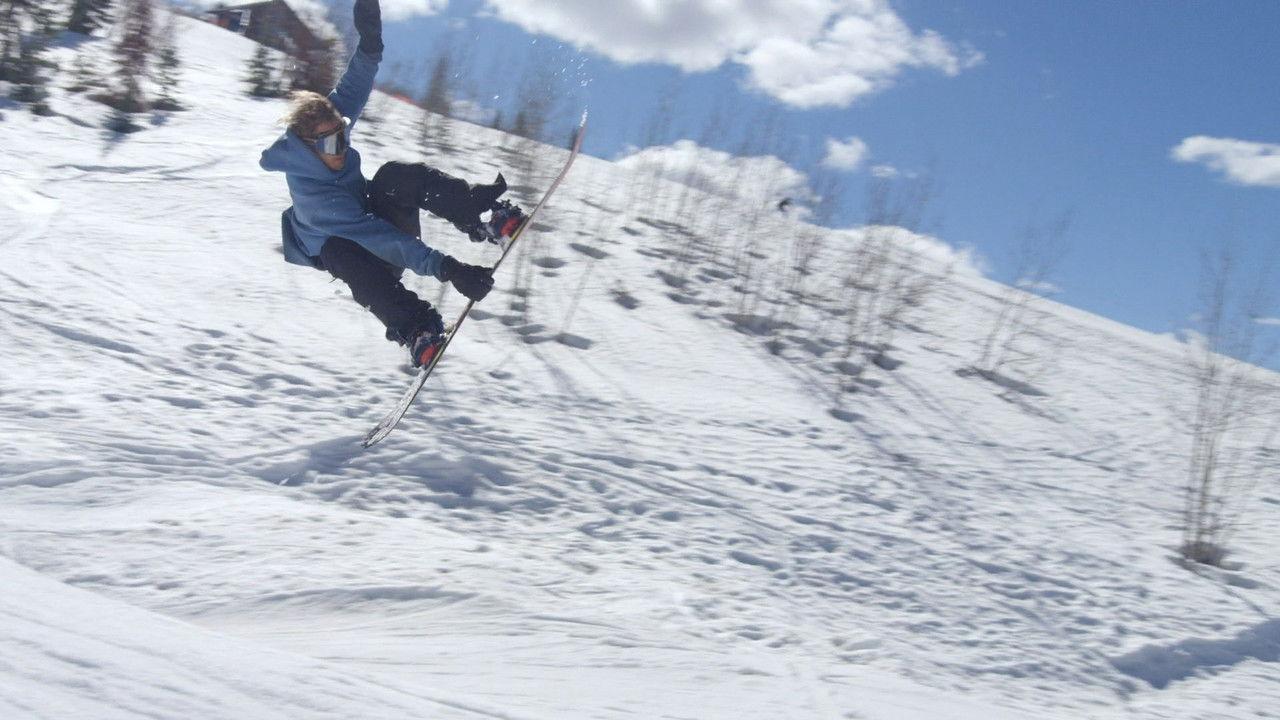 Warren Miller's Line of Descent backdrop