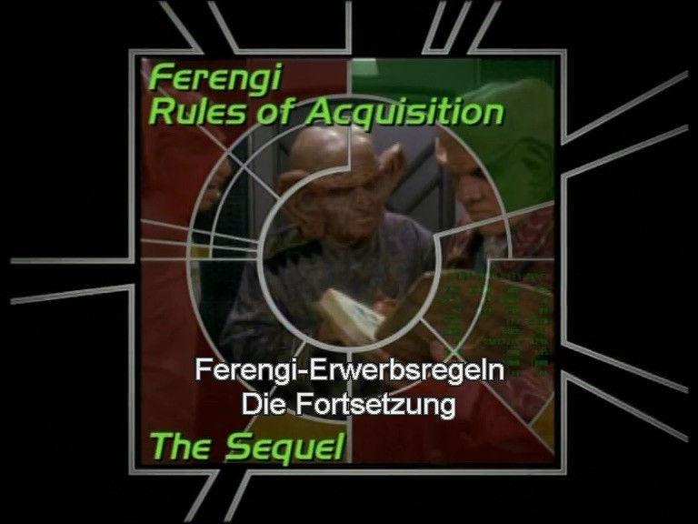 Ferengi Rules of Acquisition: The Sequel