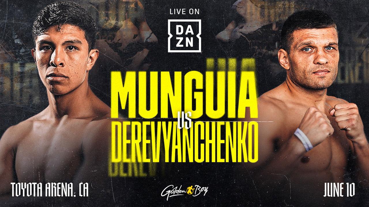 Jaime Munguia vs. Sergiy Derevyanchenko backdrop