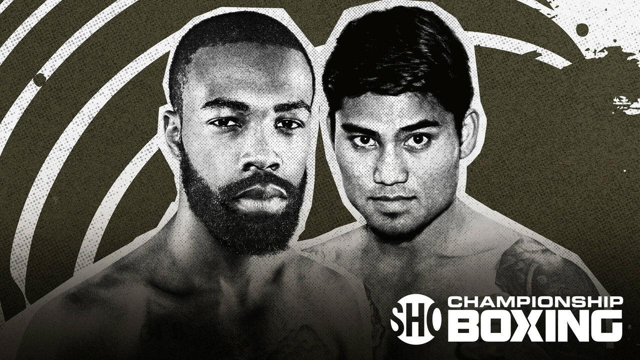 Gary Russell Jr. vs. Mark Magsayo backdrop