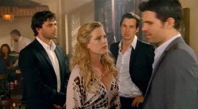 Romantic: Three men on a rabbit hunt