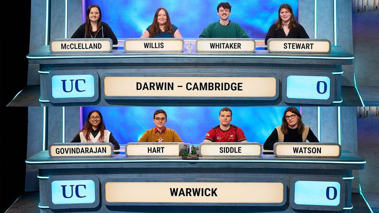 Semi-Final 2: Darwin College, Cambridge v Warwick