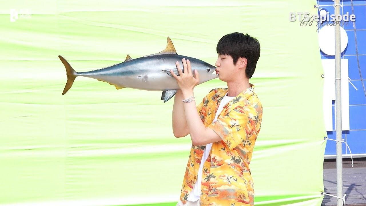 Jin 'Super Tuna' Special Video Shoot Sketch