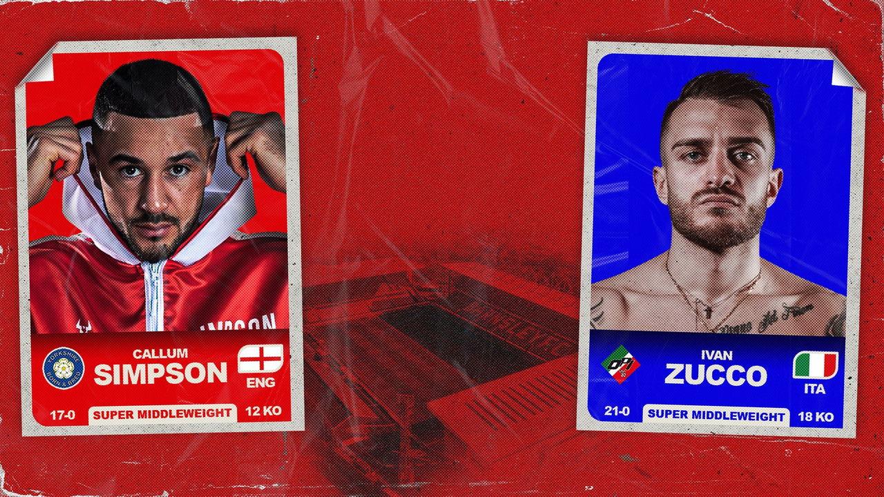 Callum Simpson vs. Ivan Zucco backdrop