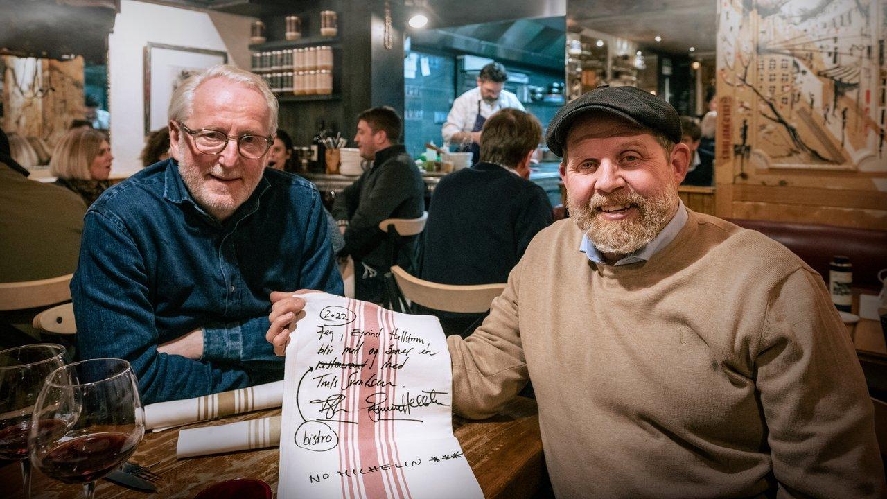 Truls á la Hellstrøms Bistro backdrop