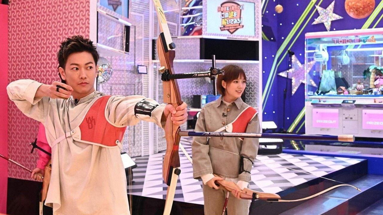 Sato Takeru & Chidori Nobu yo! Kono Nazo wo Toitemiro! ~Tensai Nazotoki Shuudan kara no Chousenjou~ backdrop