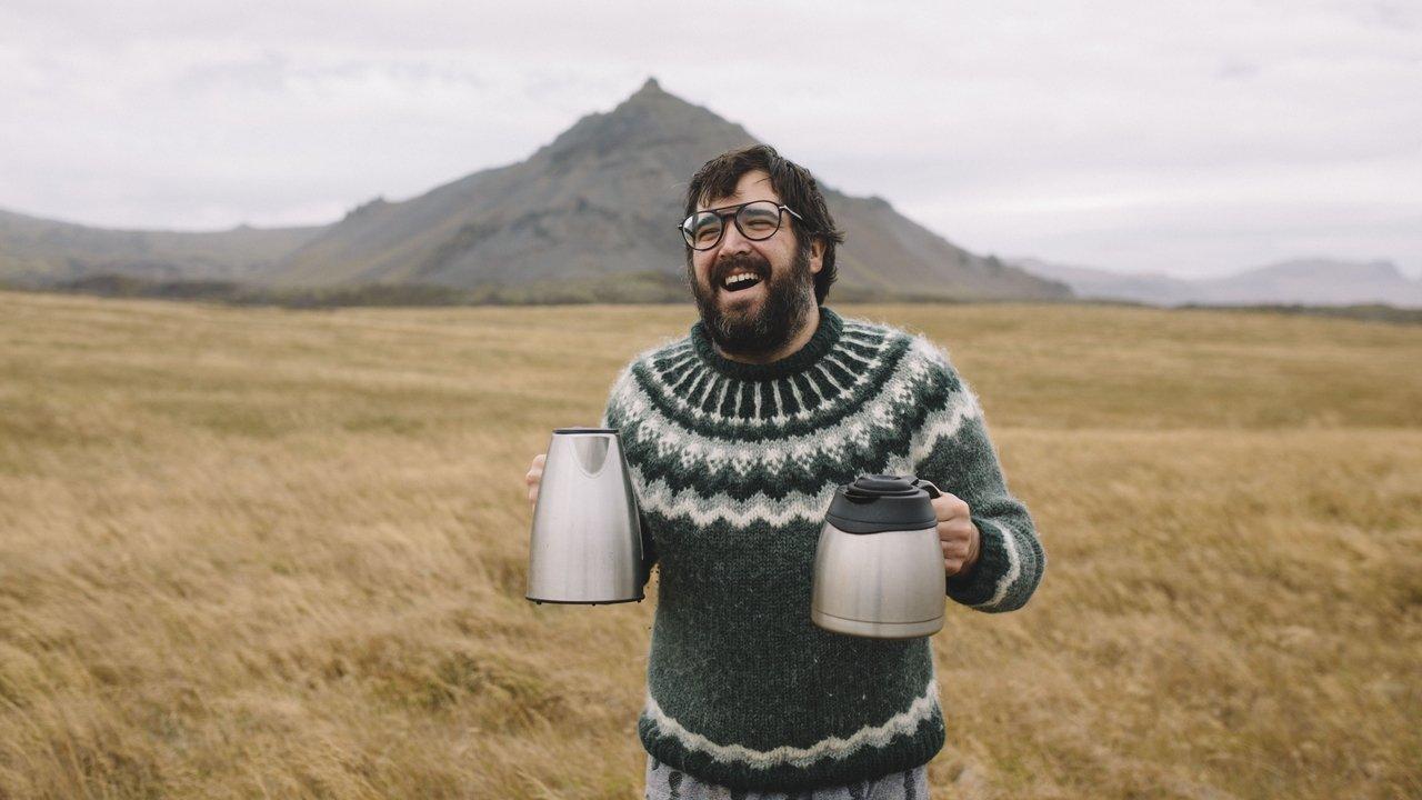 Everything in the End backdrop