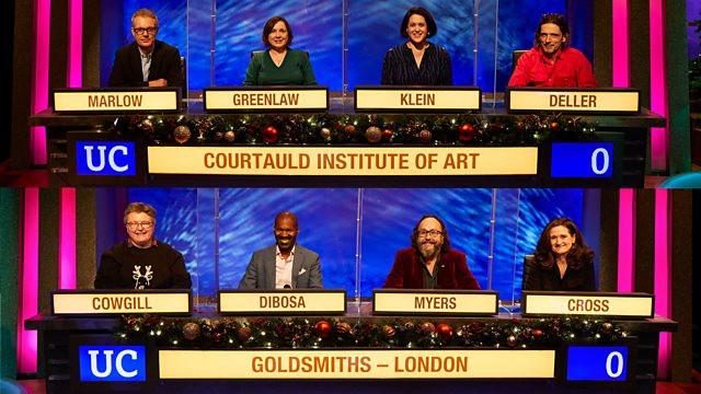 Christmas 2020 - Courtauld v Goldsmiths