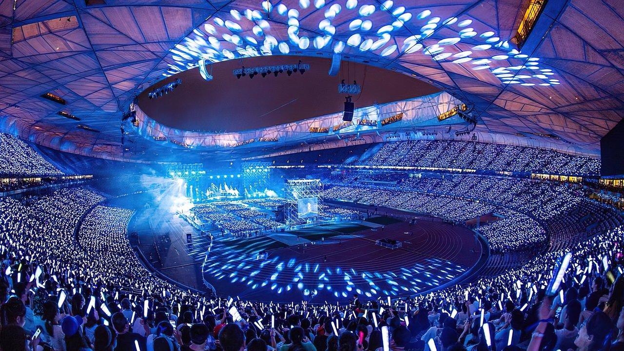 张杰演唱会 backdrop