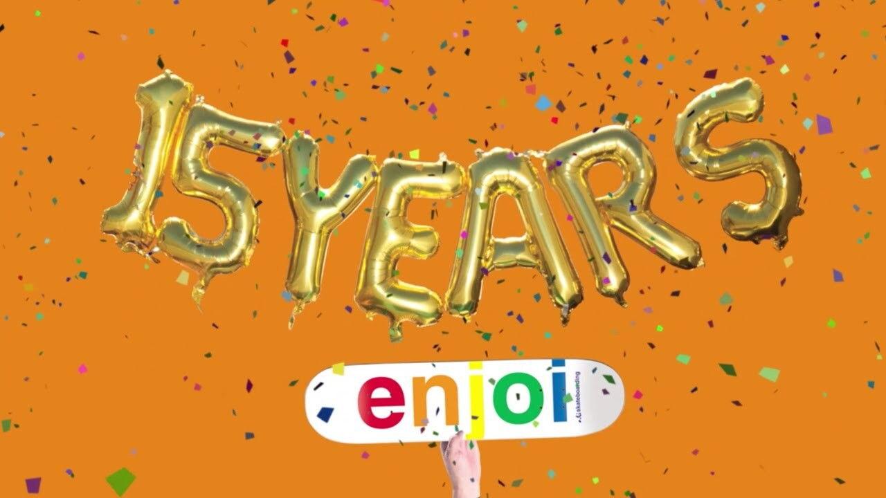 15 years of enjoi backdrop