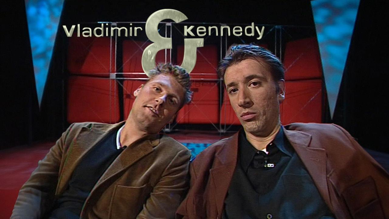 Vladimir og Kennedy backdrop