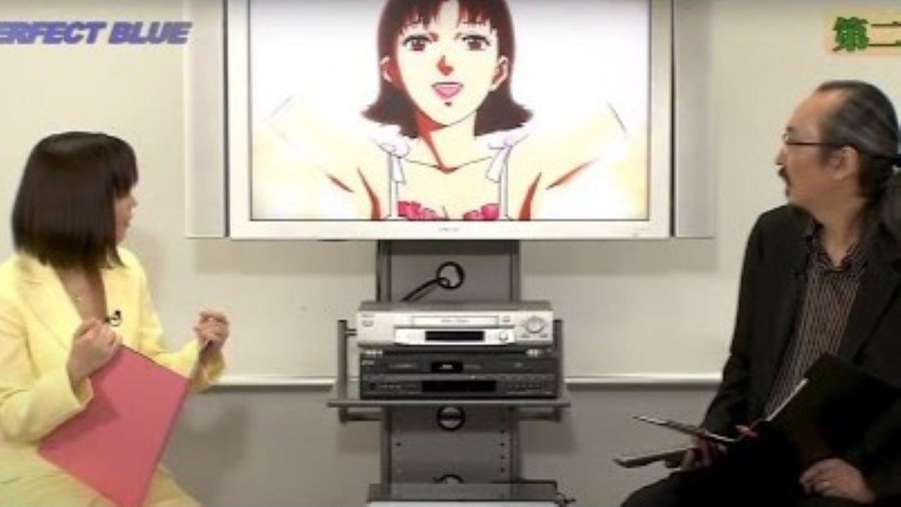 Perfect Blue Lecture Series backdrop