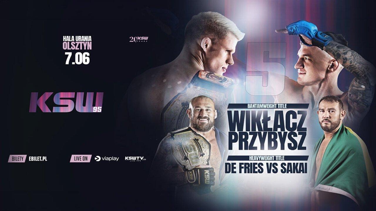 KSW 95: Wiklacz vs. Przybysz 5 backdrop