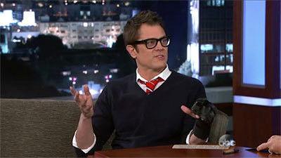 Johnny Knoxville & Jackson Nicoll; Julianne Hough; Ariana Grande