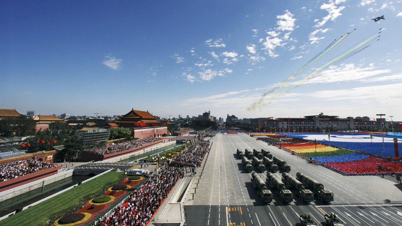 中华人民共和国阅兵 backdrop