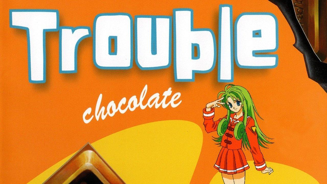 Trouble Chocolate backdrop
