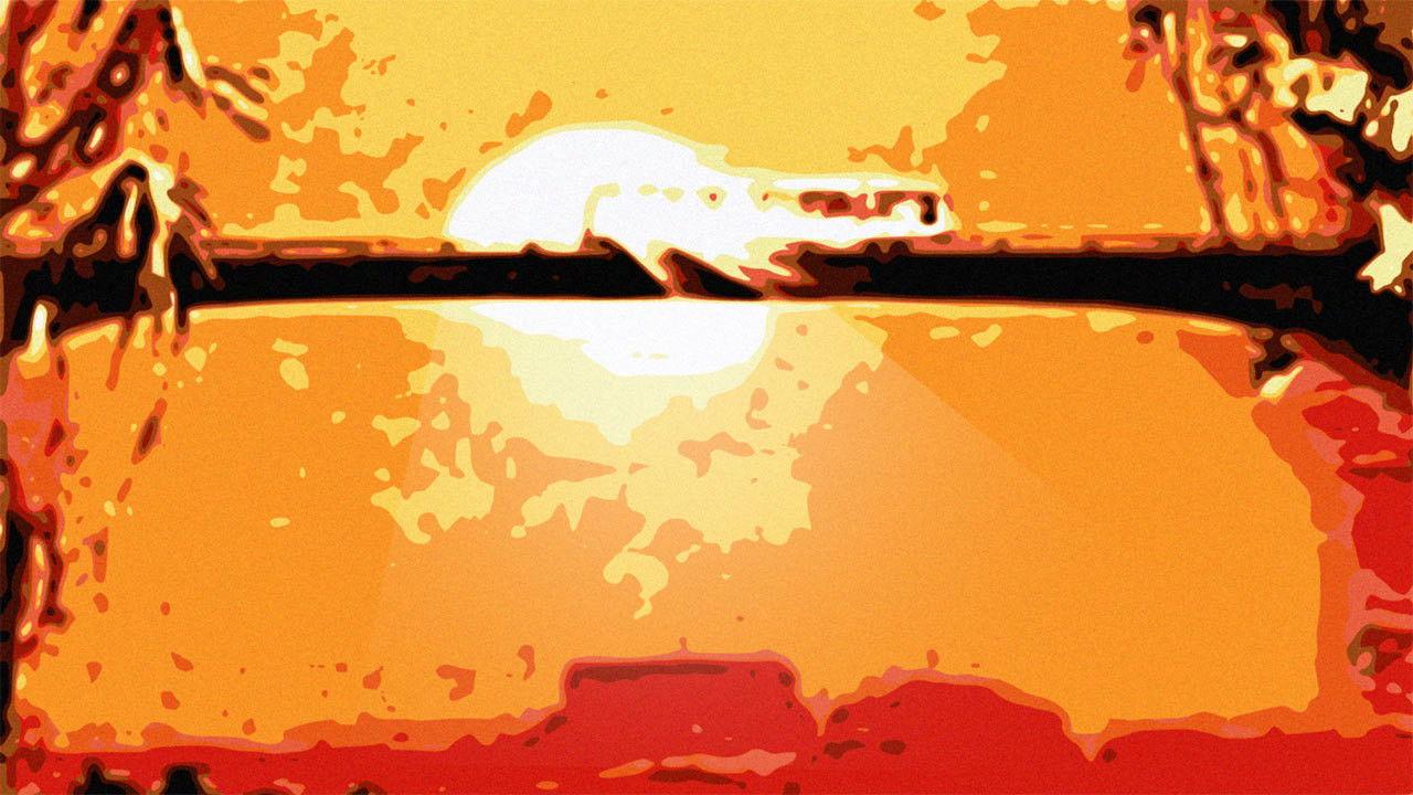 Down There in the Jungle backdrop