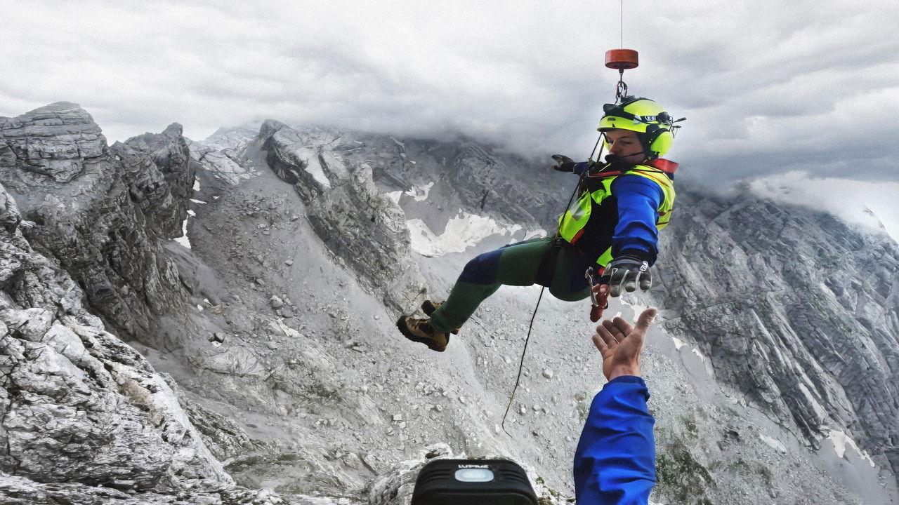 Air rescue on the Watzmann