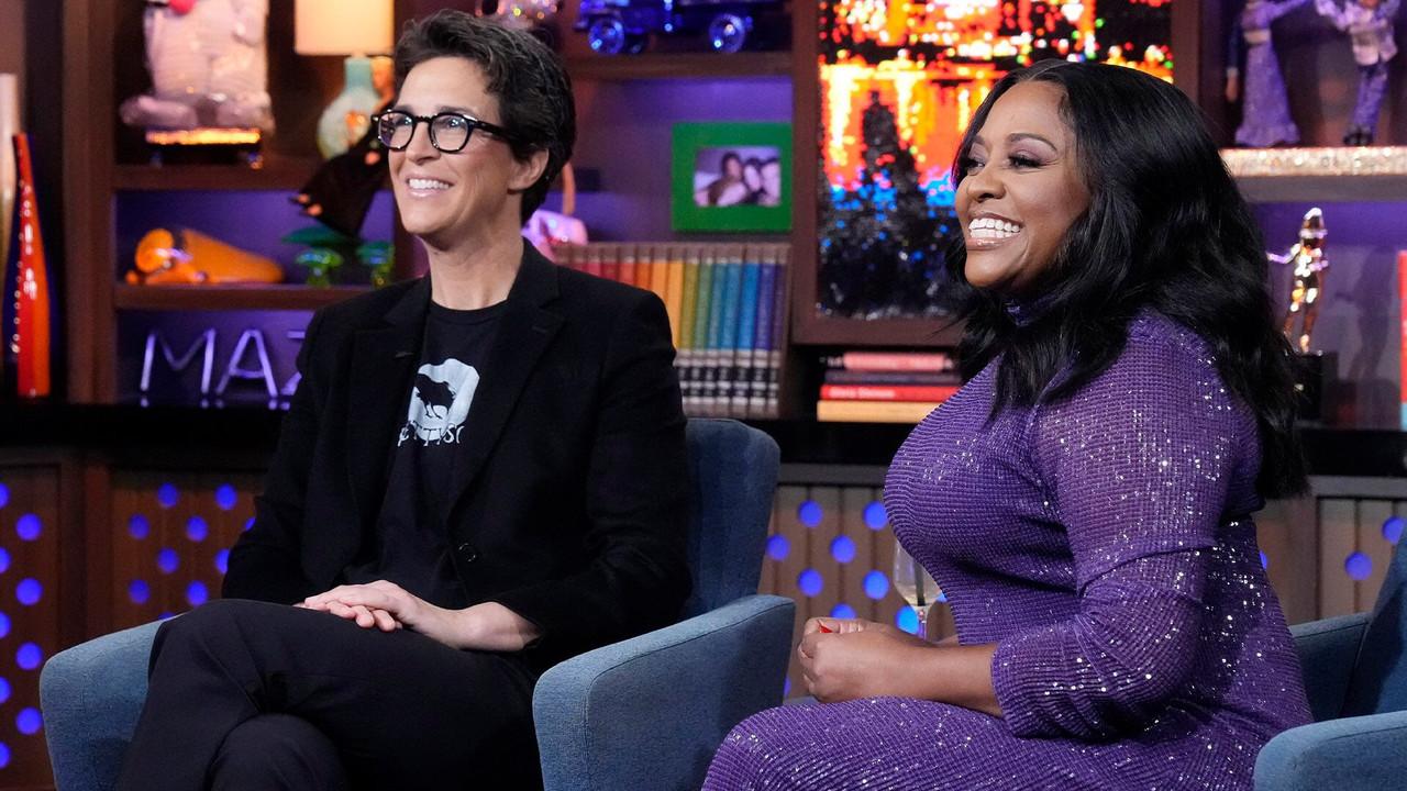 Sherri Shepherd and Rachel Maddow