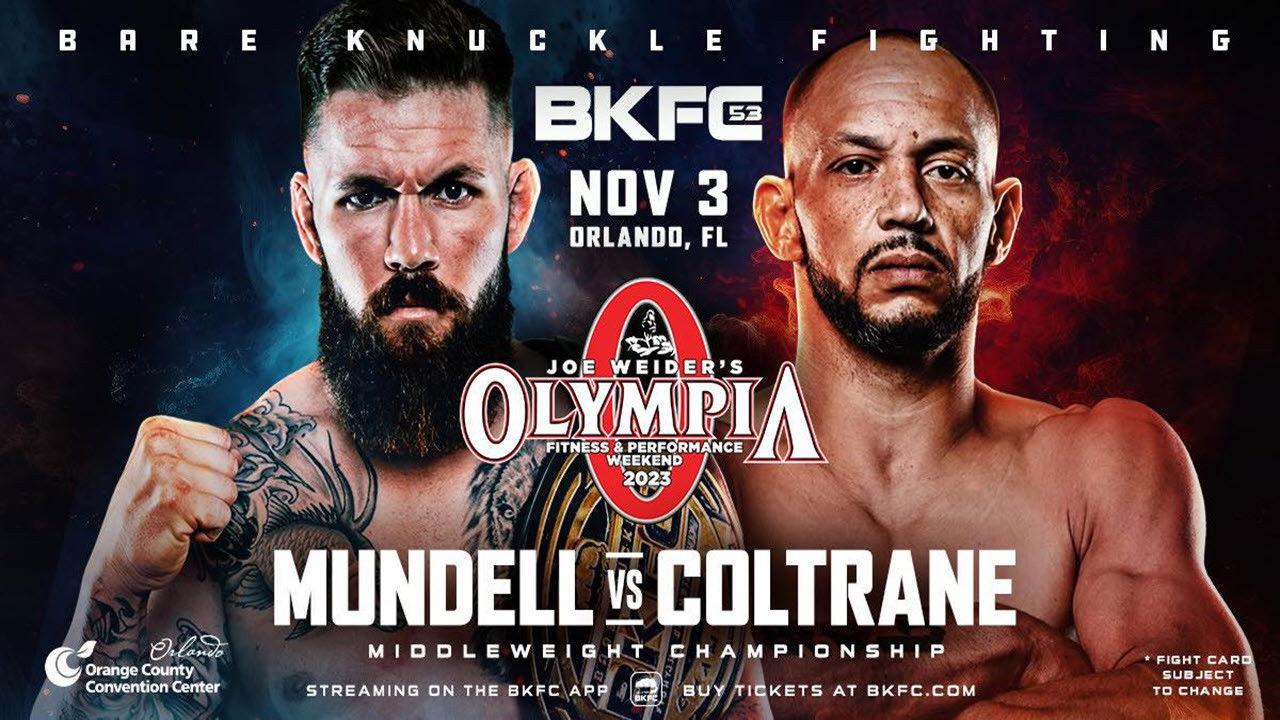 BKFC 53: Mundell vs Coltrane backdrop