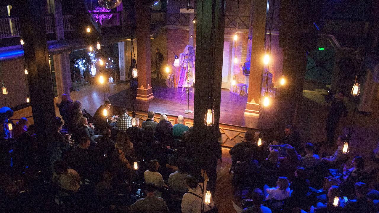 Brad Upton: Will Be Funny For Money backdrop