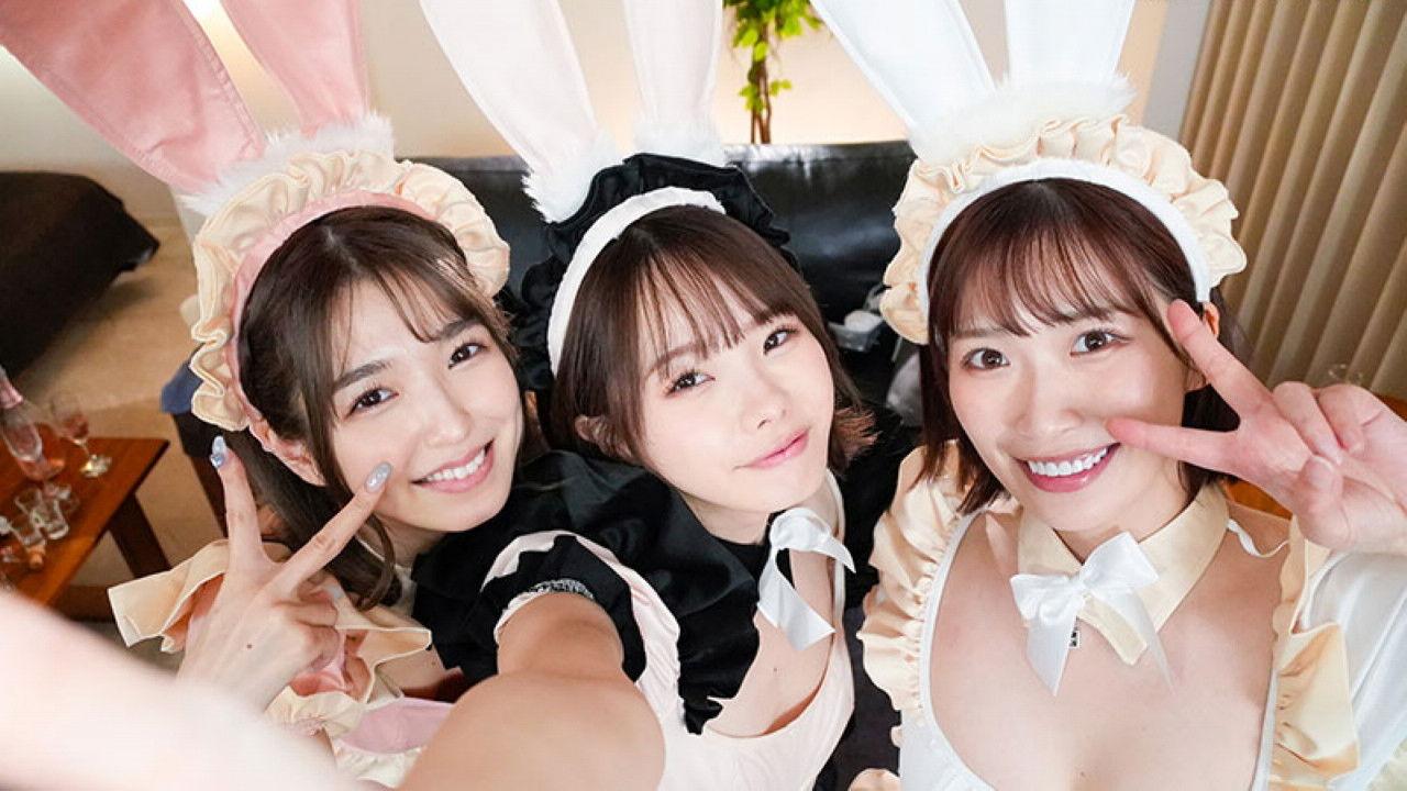 MIH-010 Dispatch Popular Sexy Actresses To An Erotic Drinking Party Via App And Have a Harem Mixer Creampie Night backdrop