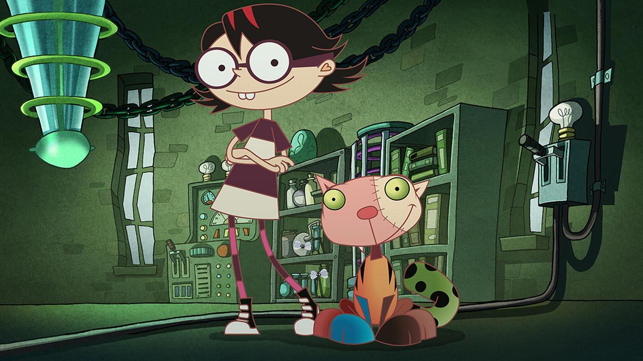 Frankenstein's Cat backdrop