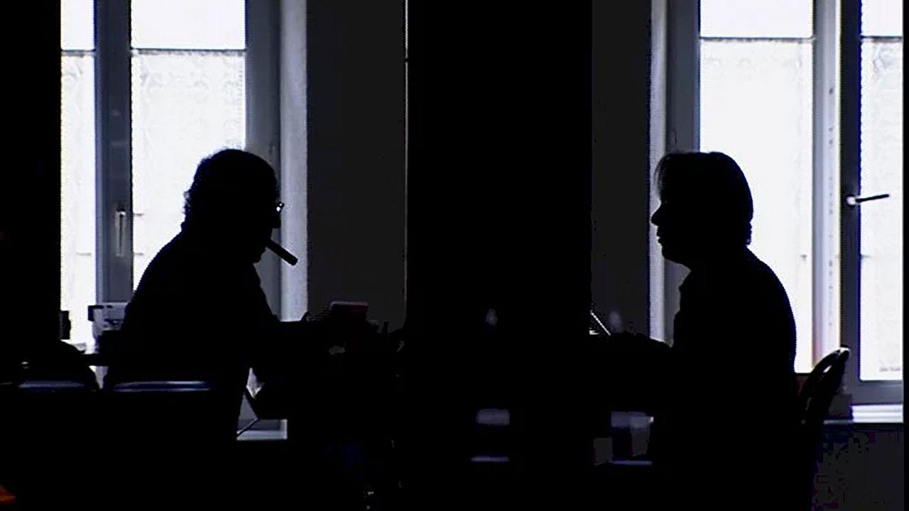 Fragments of Conversations with Jean-Luc Godard backdrop