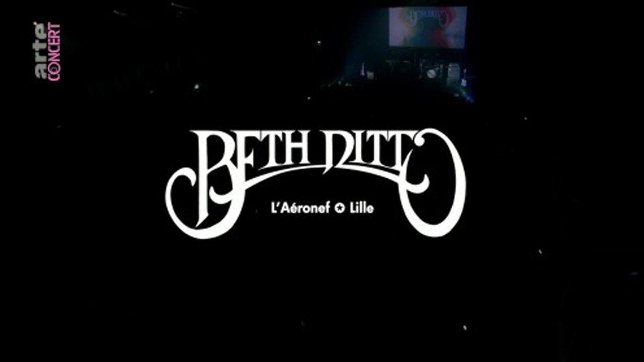 Beth Ditto à l’Aéronef de Lille le 11/10/2017 backdrop
