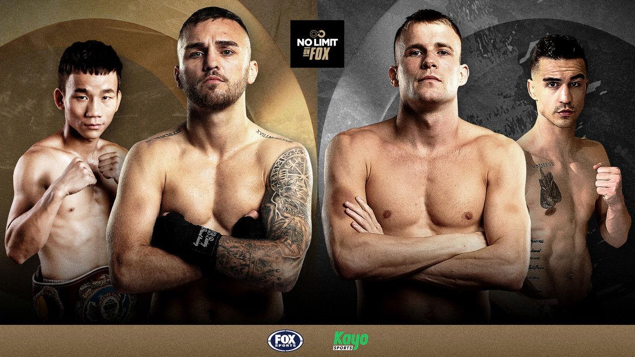 Sam Goodman vs. Zhong Liu backdrop