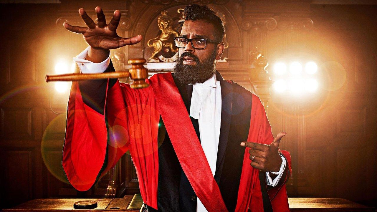 Judge Romesh backdrop