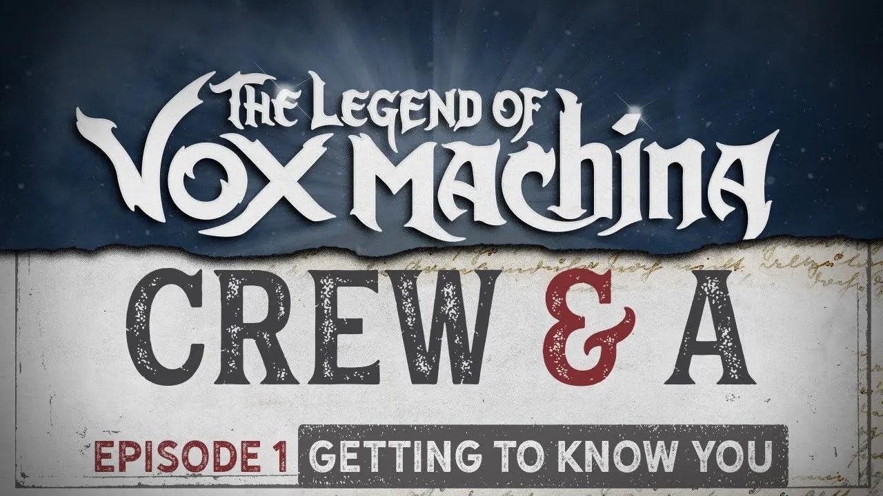 Crew & A Episode 1: Getting to Know You