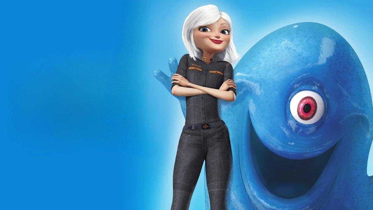 Monsters vs Aliens backdrop