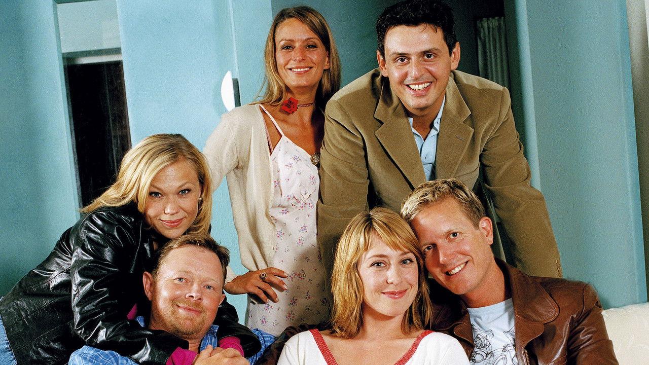 Nikolaj and Julie backdrop