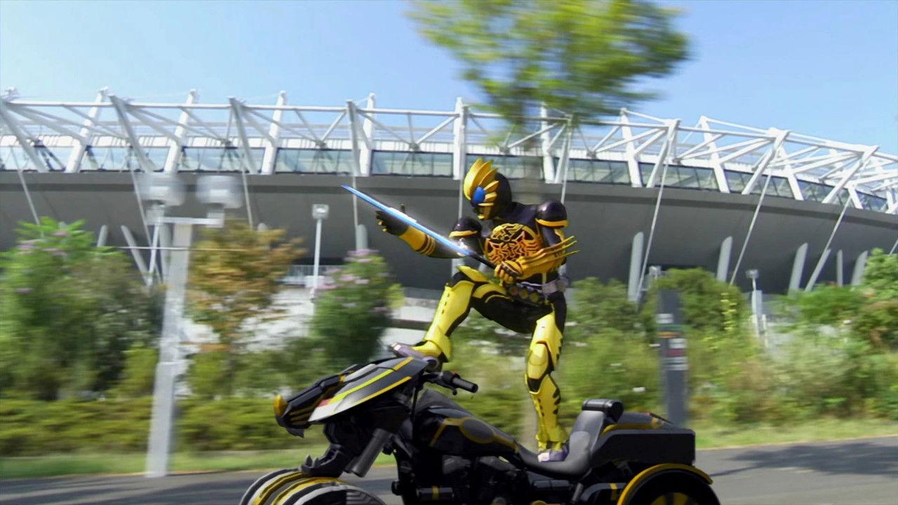 Kamen Rider OOO Collection backdrop