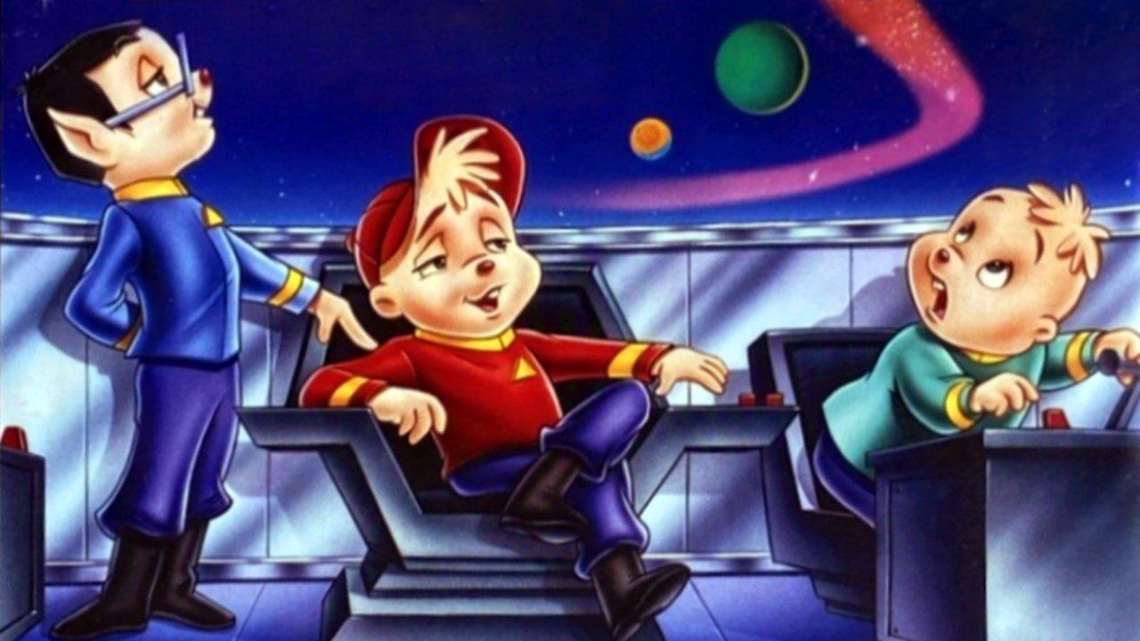 Alvin and the Chipmunks Go to the Movies: Star Wreck: The Absolutely Last Frontier backdrop