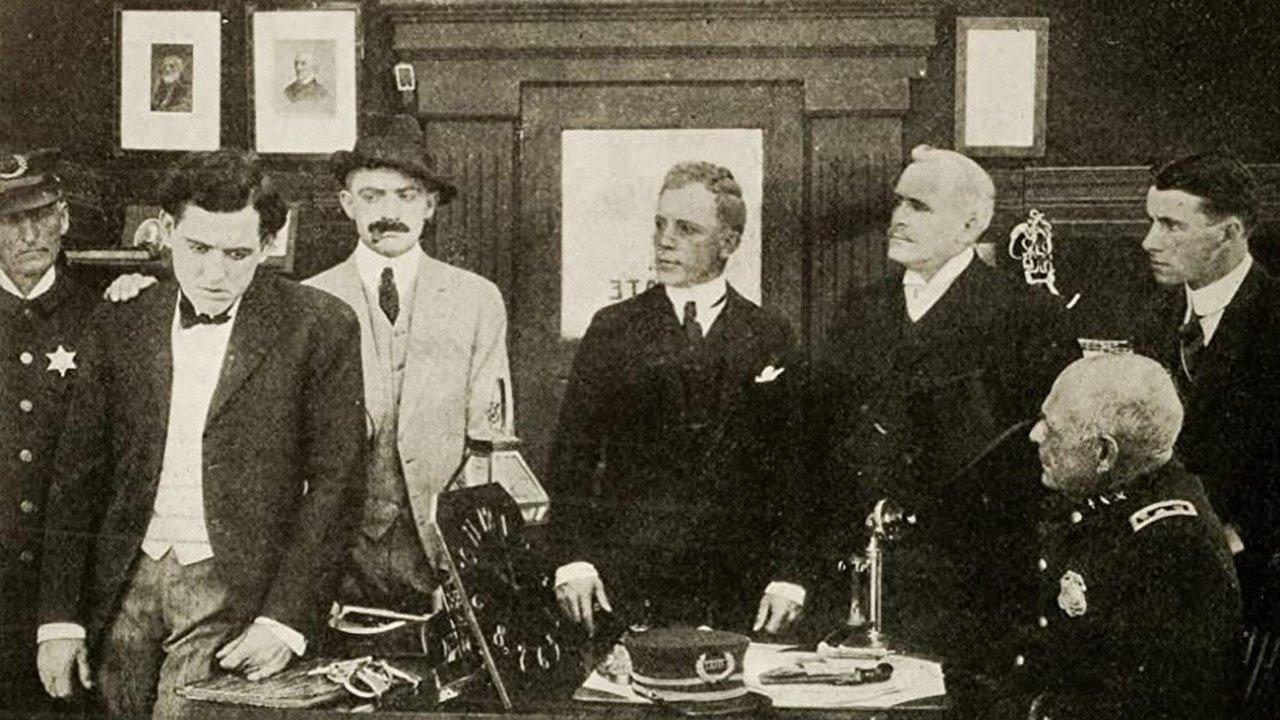 The Flaw in the Alibi backdrop