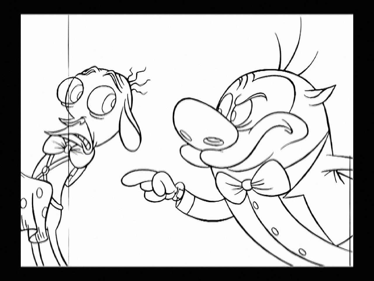 Naked Beach Frenzy: Pencil Tests