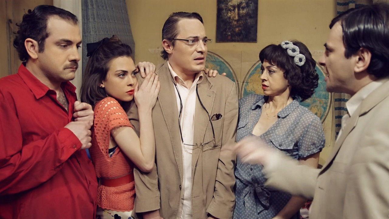 The house that slipped through the window backdrop