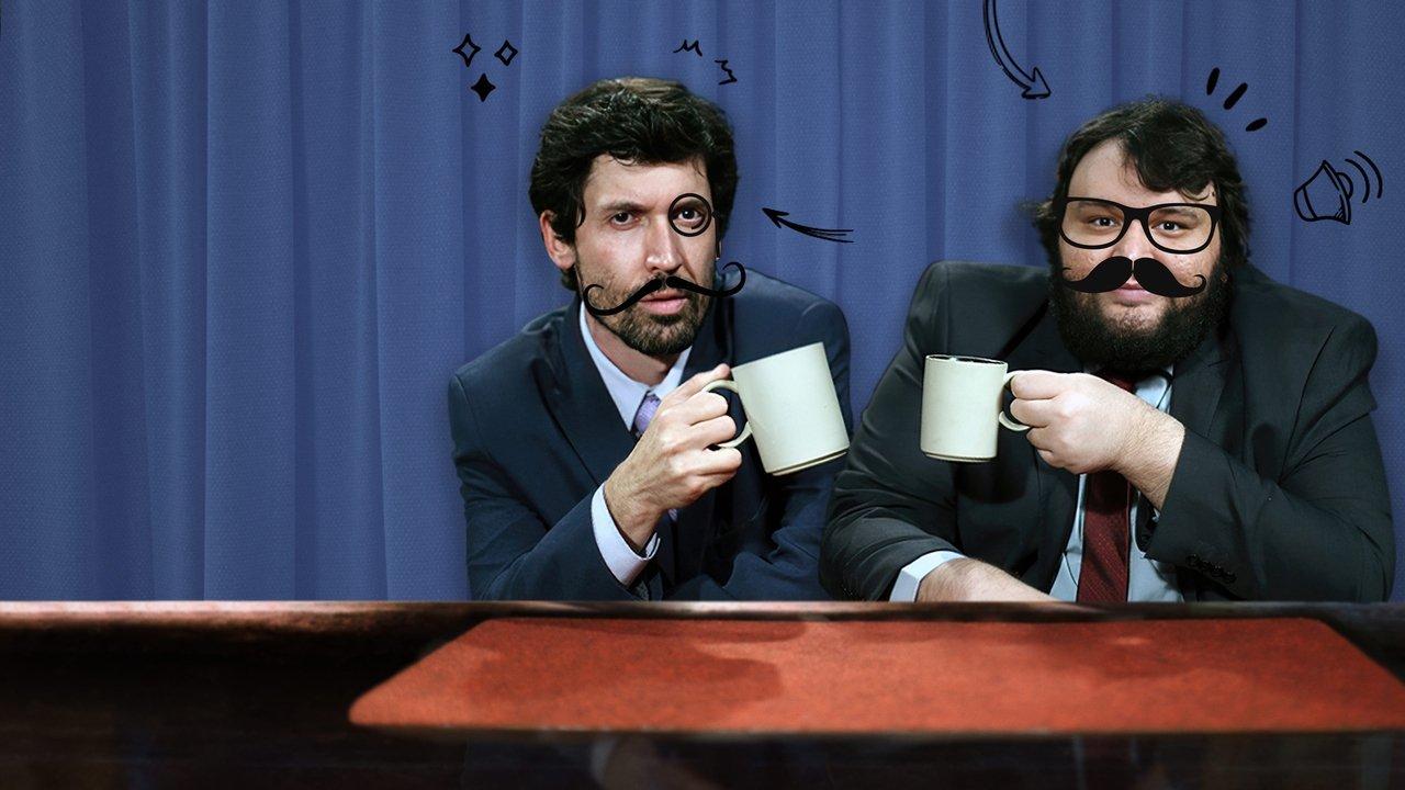 Ronald Rios Talk Show backdrop