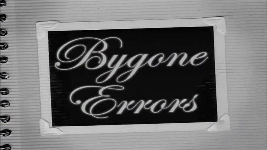 Bygone Errors