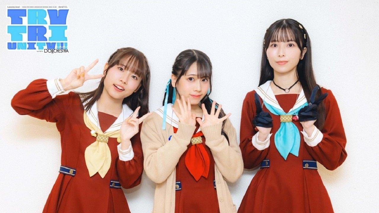 Love Live! Hasunosora Girls' High School Idol Club 3rd Live Tour TRY TRI UNITY!!!  with DOLLCHESTRA backdrop