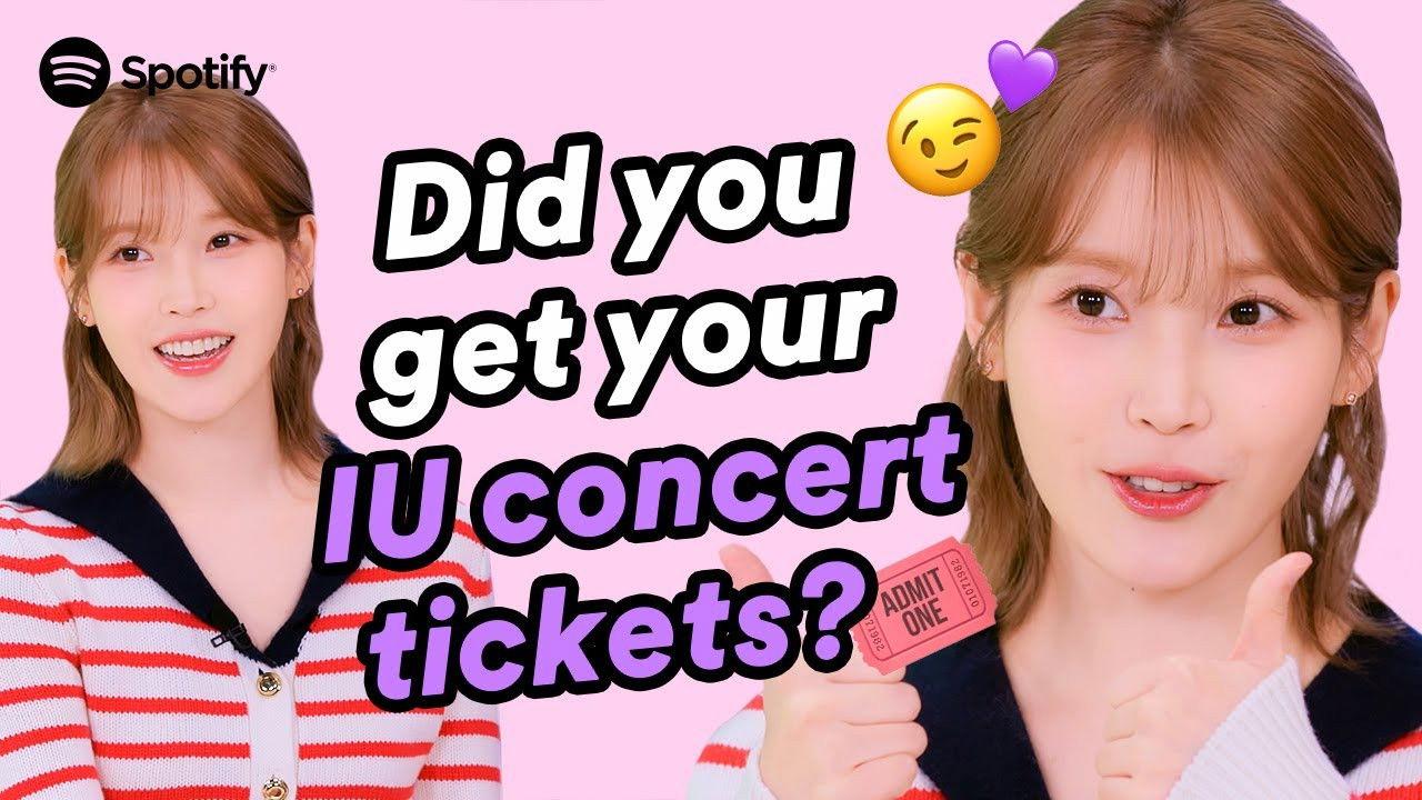 IU shares her concert ticketing method & does the PoPiPo challenge