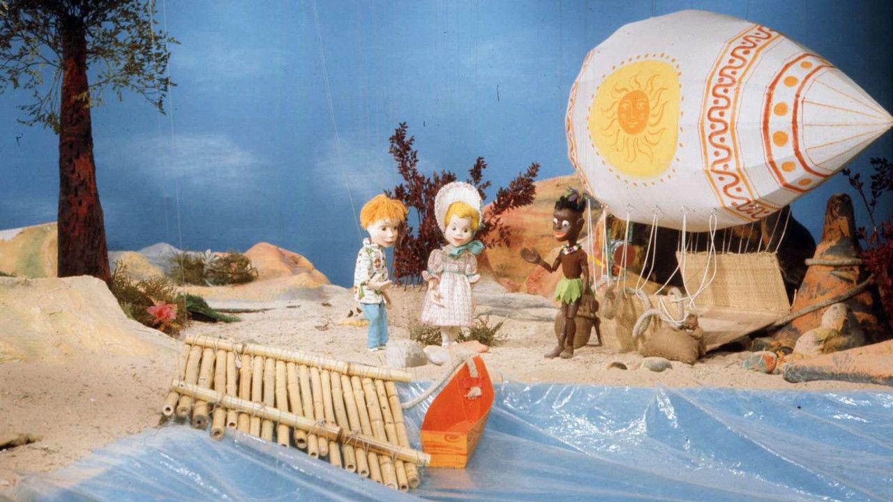 Augsburger Puppenkiste - Kommt ein Löwe geflogen backdrop